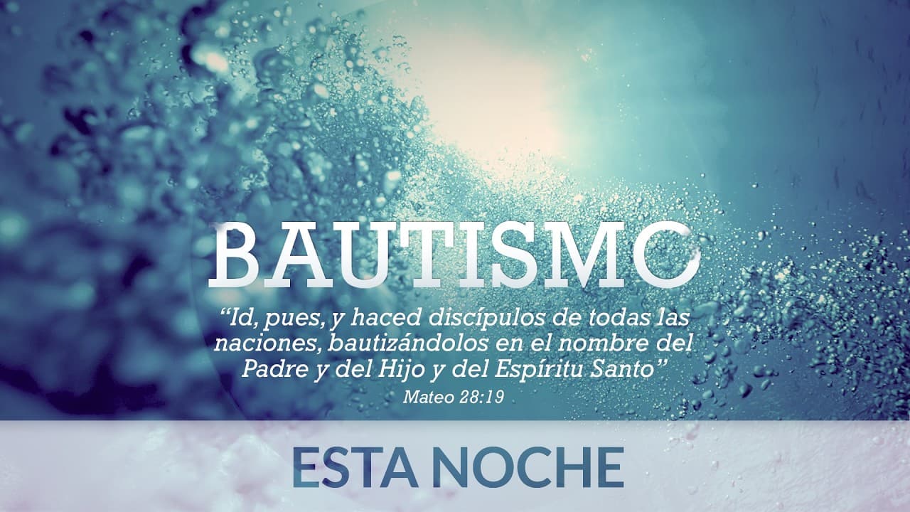 Portada del video Bautismo 29 Marzo 2026