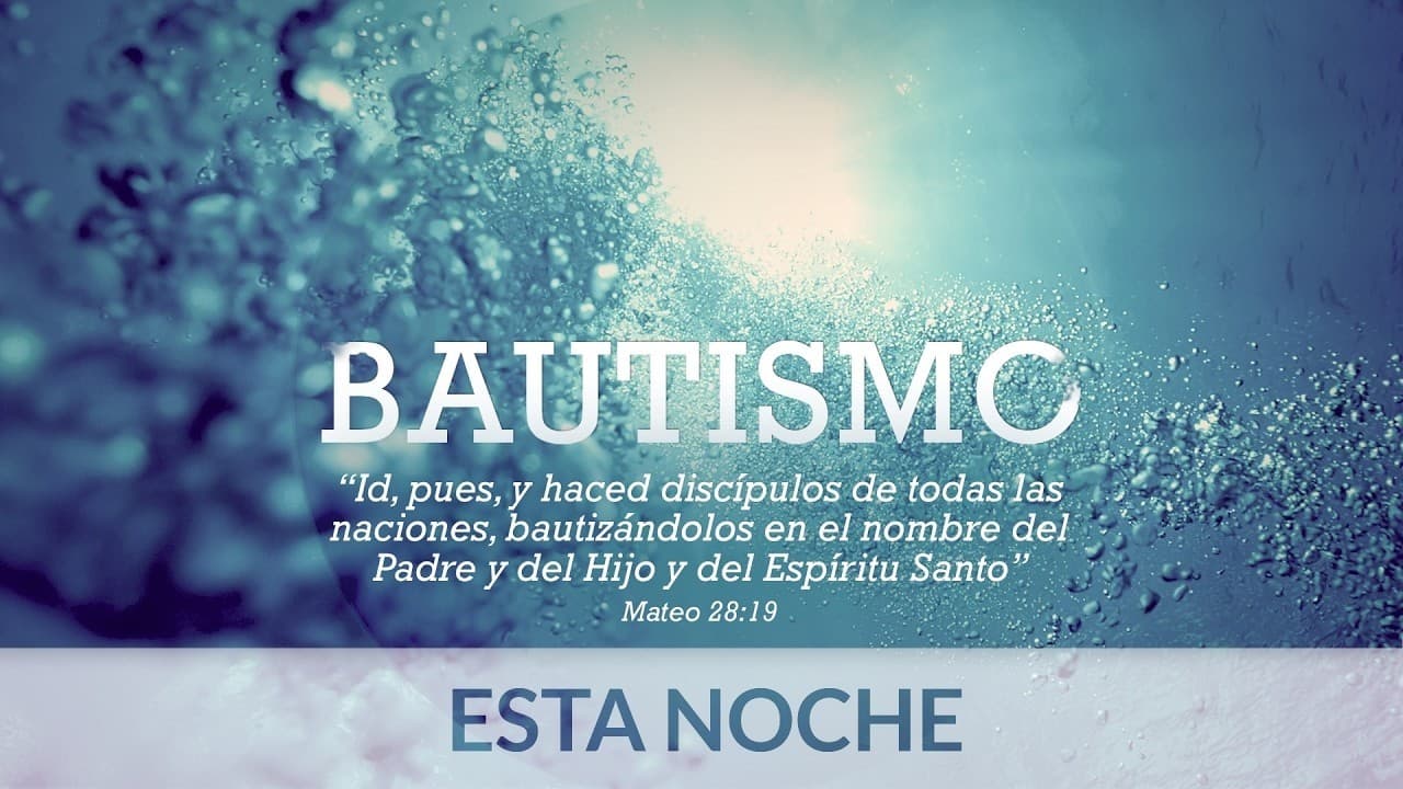 Portada del video Bautismo IBSJ 28 de junio 2026